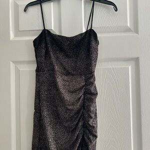 Elegant little Black Glitter Dress by Windsor - Size Medium
